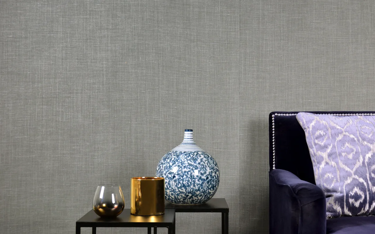 luksusowe tapety tekstylne jedwab len