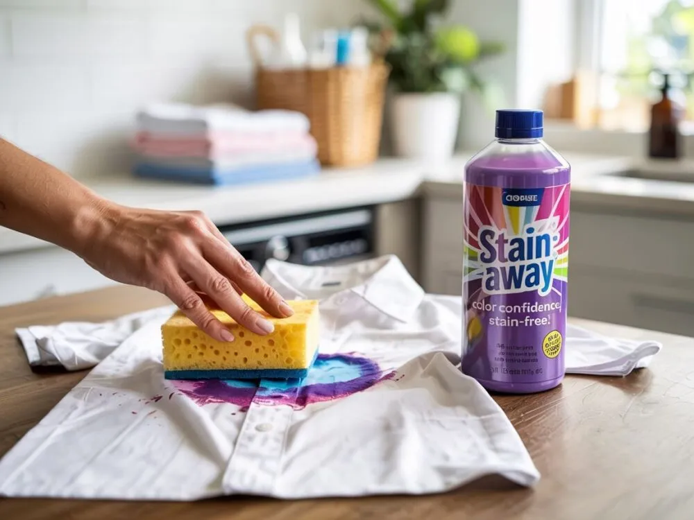 usuwanie plam z farby z jedwabiu i wełny