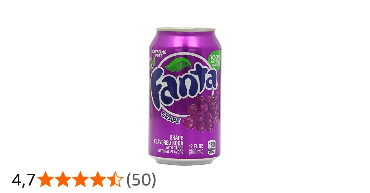 Fanta Grape butelka puszka