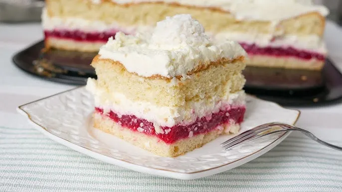 malinowe raffaello przekrojone