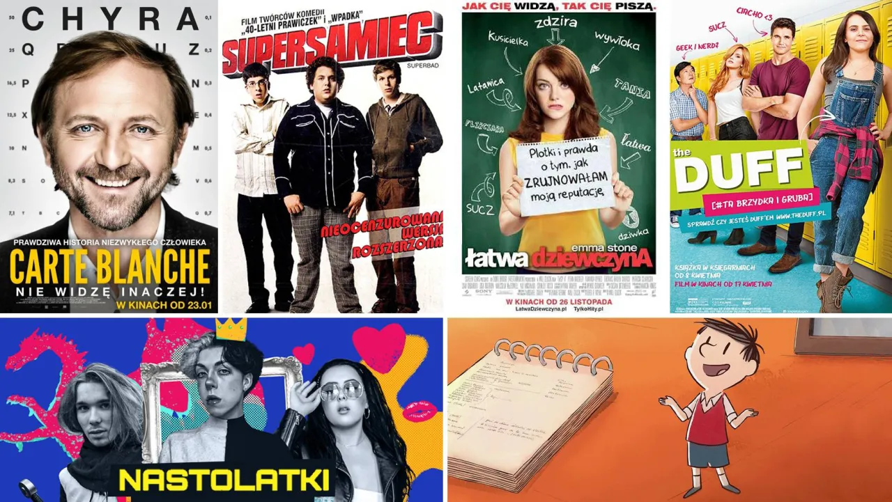 klasyczne filmy młodzieżowe plakaty