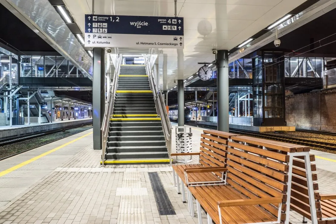 Dworzec Szczecin Główny perony