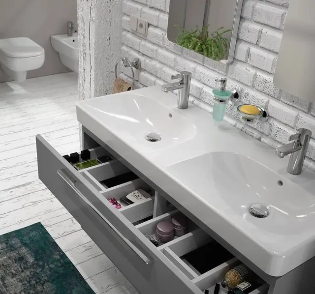 szafka koło łazienkowa z szufladami