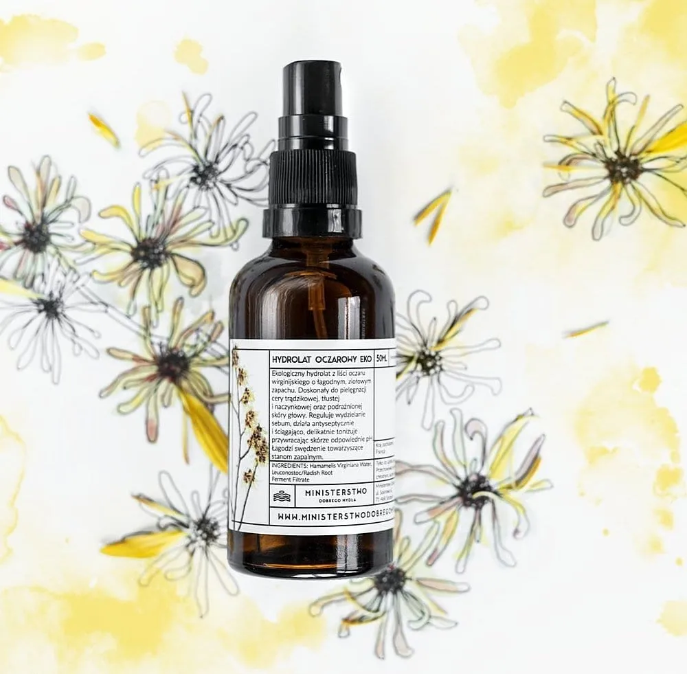 hydrolat oczarowy butelka