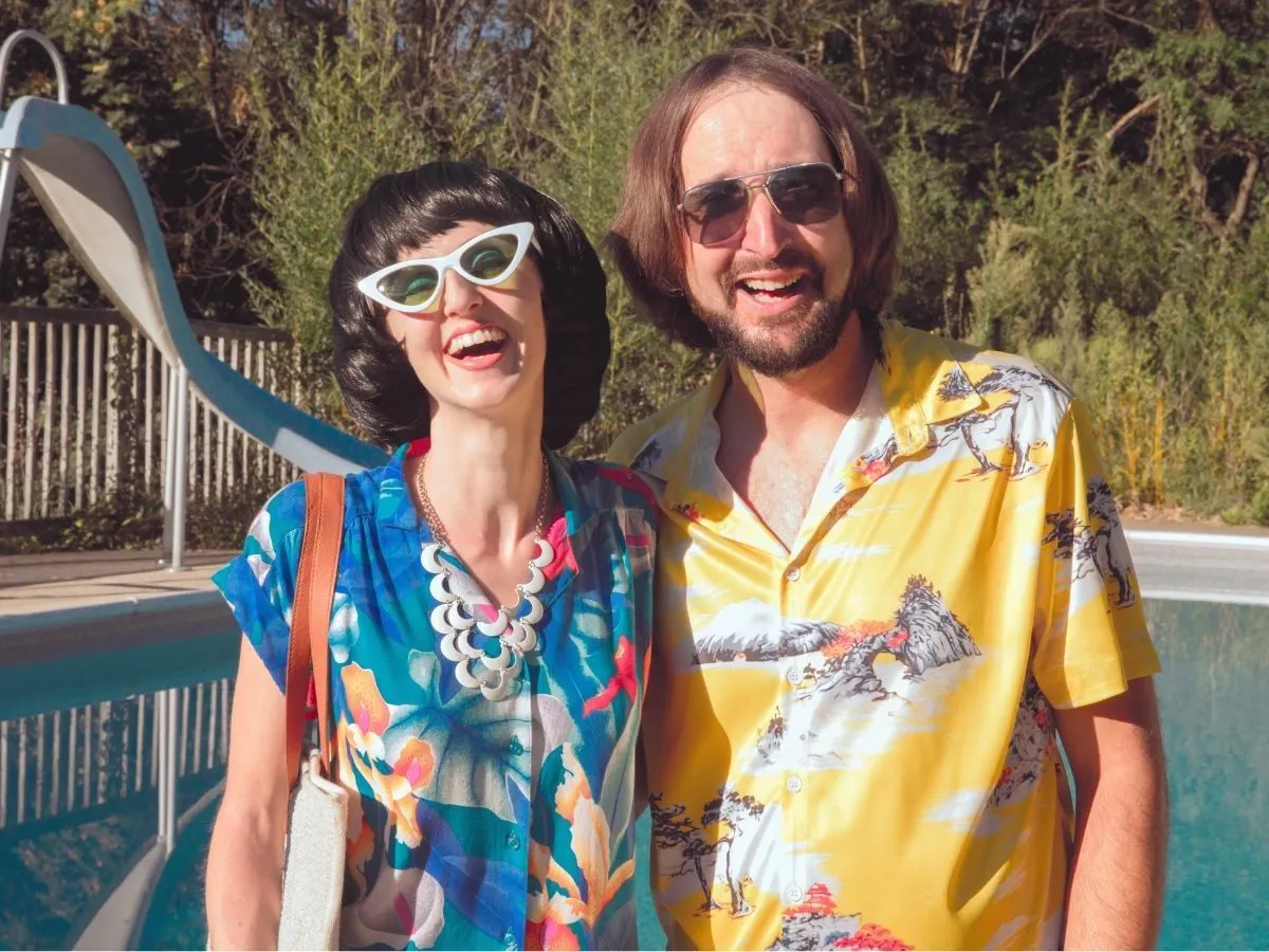 Impreza w stylu PRL, moda PRL