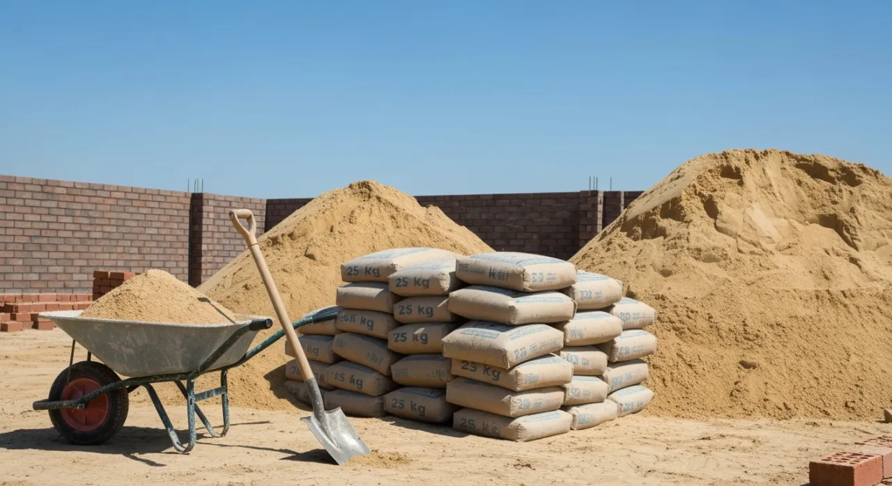 mieszanie piasku z cementem proporcje budowa