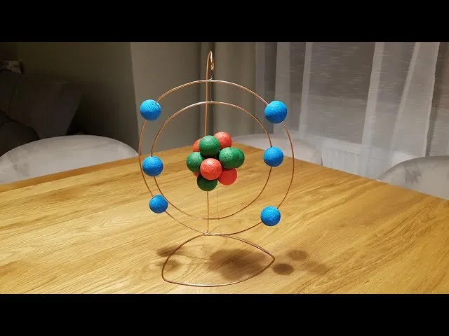 przykłady modeli atomu węgla