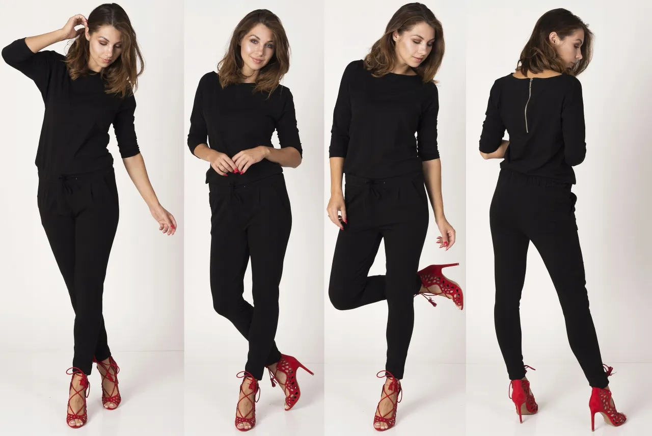 kombinezon dopasowany do sylwetki typy figury