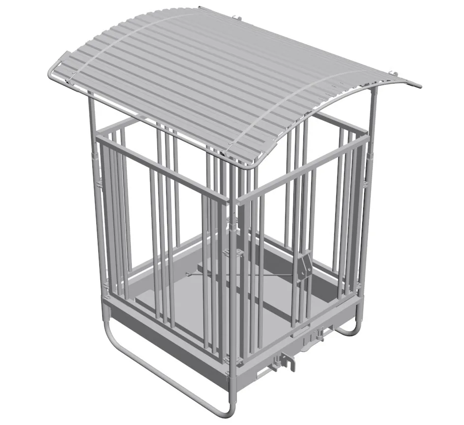 paśnik z palet dla koni schemat