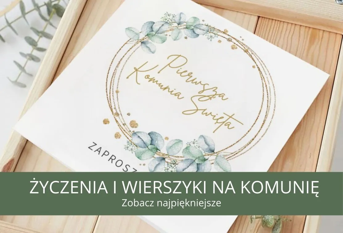 życzenia komunijne dla dziewczynki i chłopca