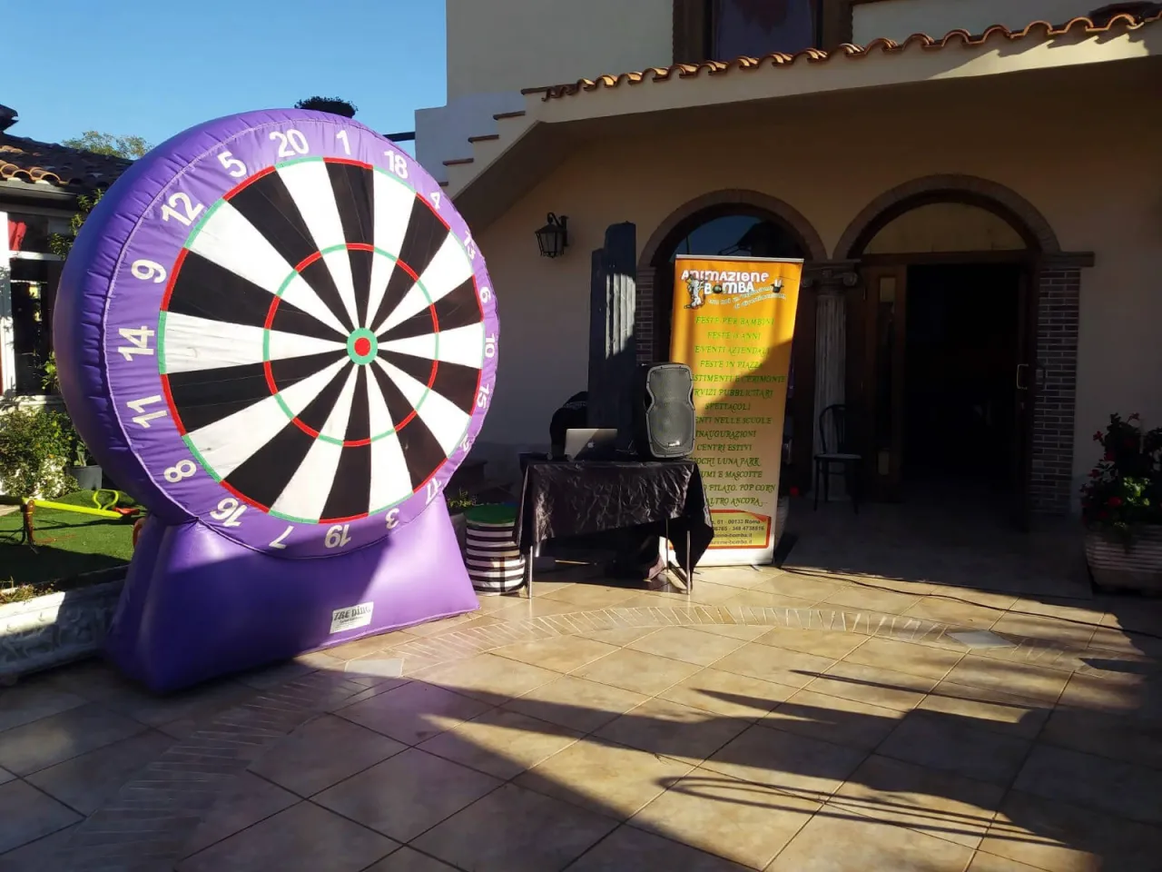 Vari giochi a bersaglio luna park