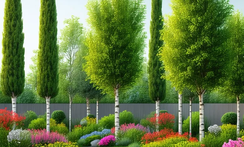 Drzewa do małych ogrod&oacute;w miejskich, drzewa kolumnowe na osiedle