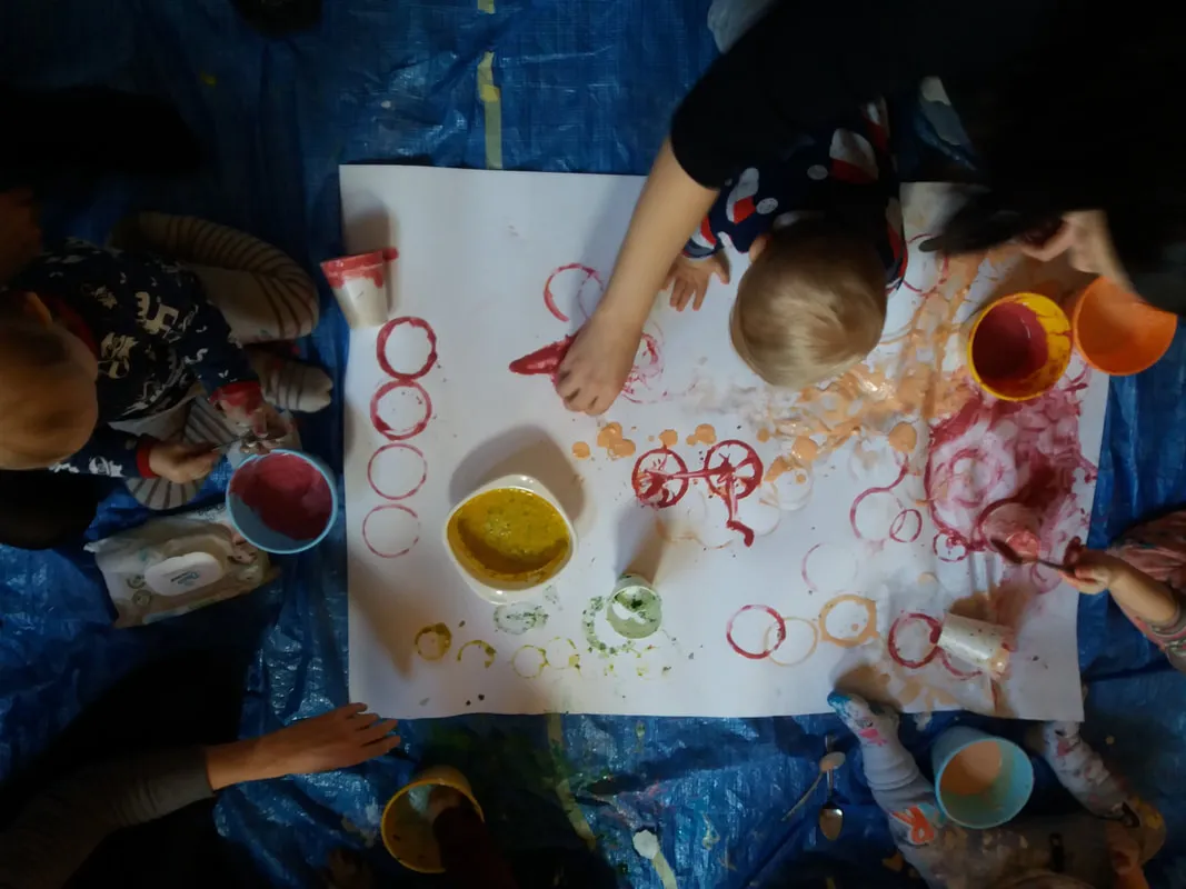 sensoplastyka jadalne farby dzieci