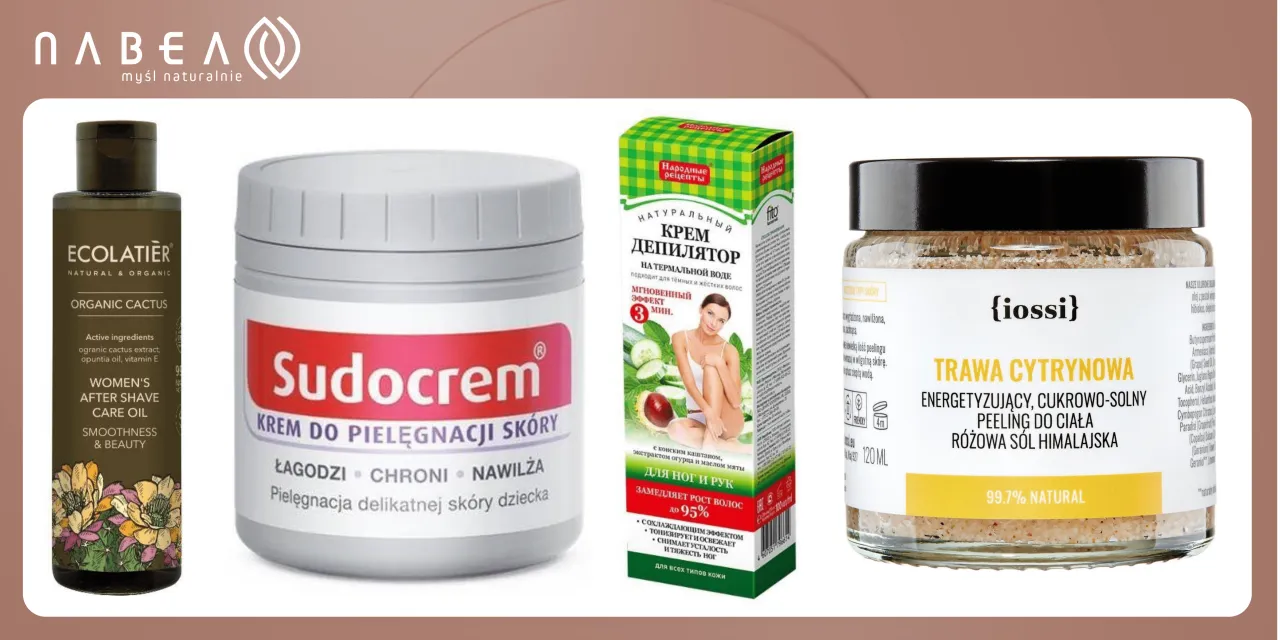 Kosmetyki do golenia i po goleniu bez podrażnień