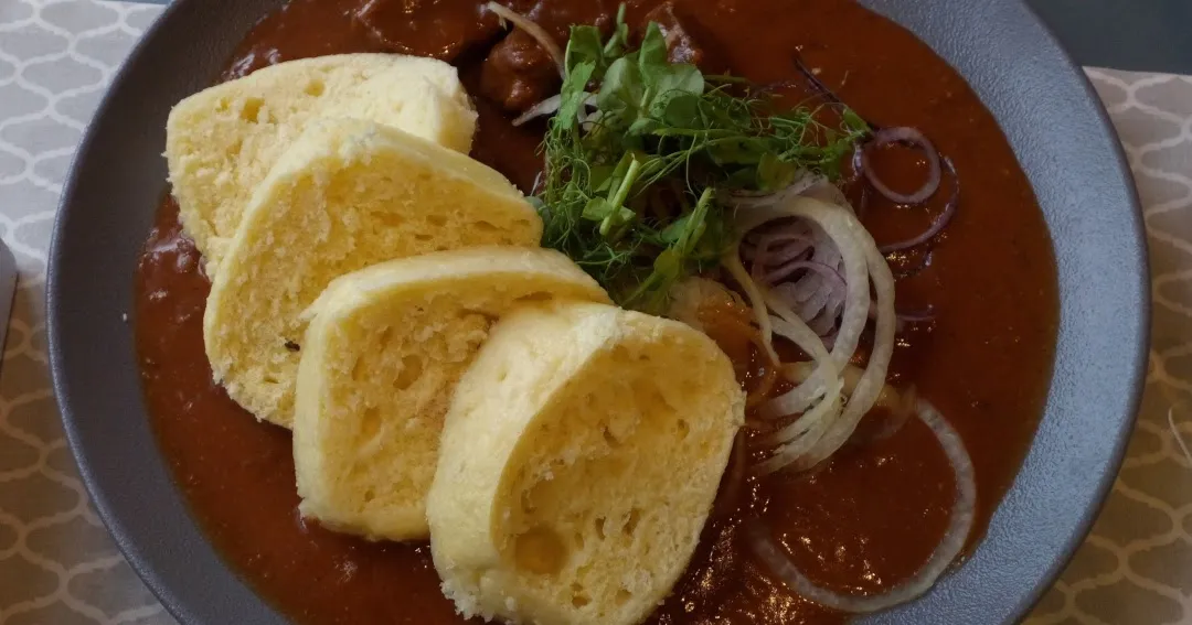 Czeskie dania knedliki Kudowa Zdrój