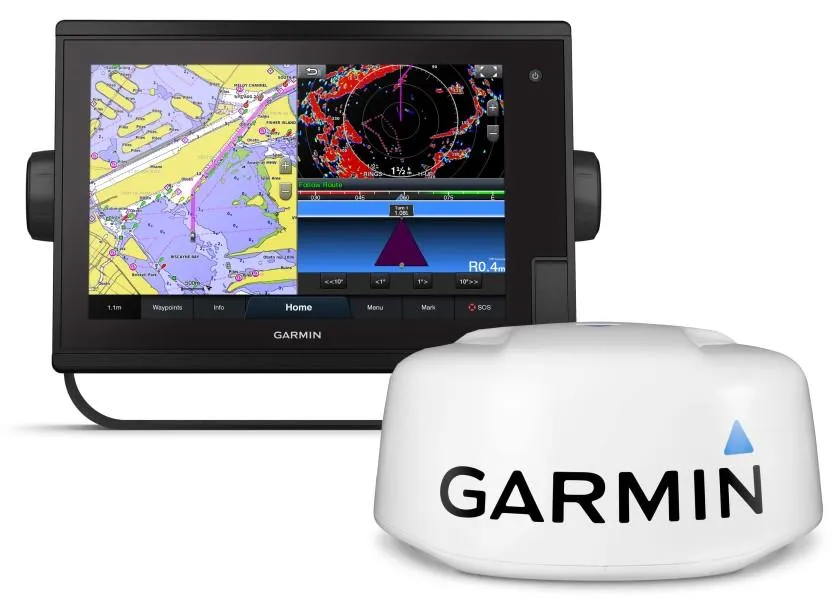 nawigacja Garmin z ekranem pokazującym opcje połączenia Wi-Fi