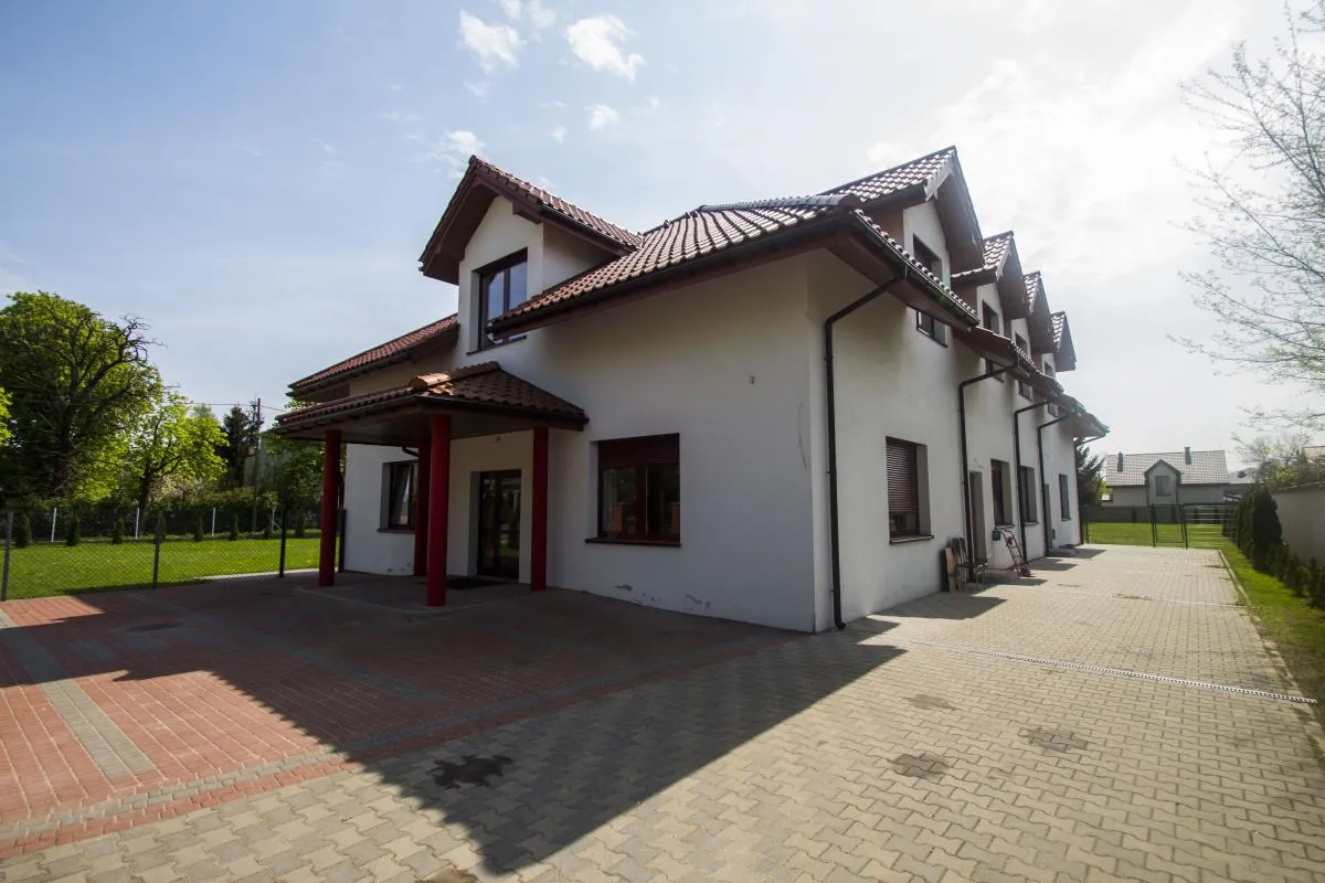 Dom opieki Serce na Dłoni Łódź widok z zewnątrz