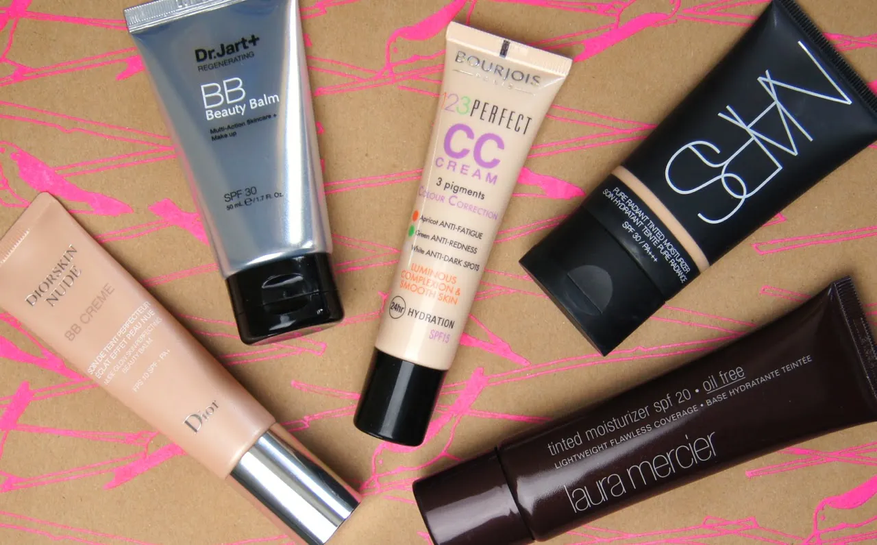 Bourjois BB cream vs CC cream for different skin types