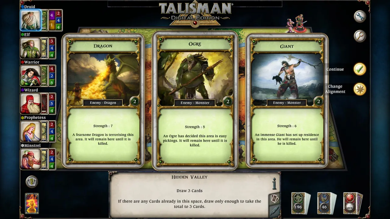 Talisman Digital Edition spolszczenie zrzut ekranu