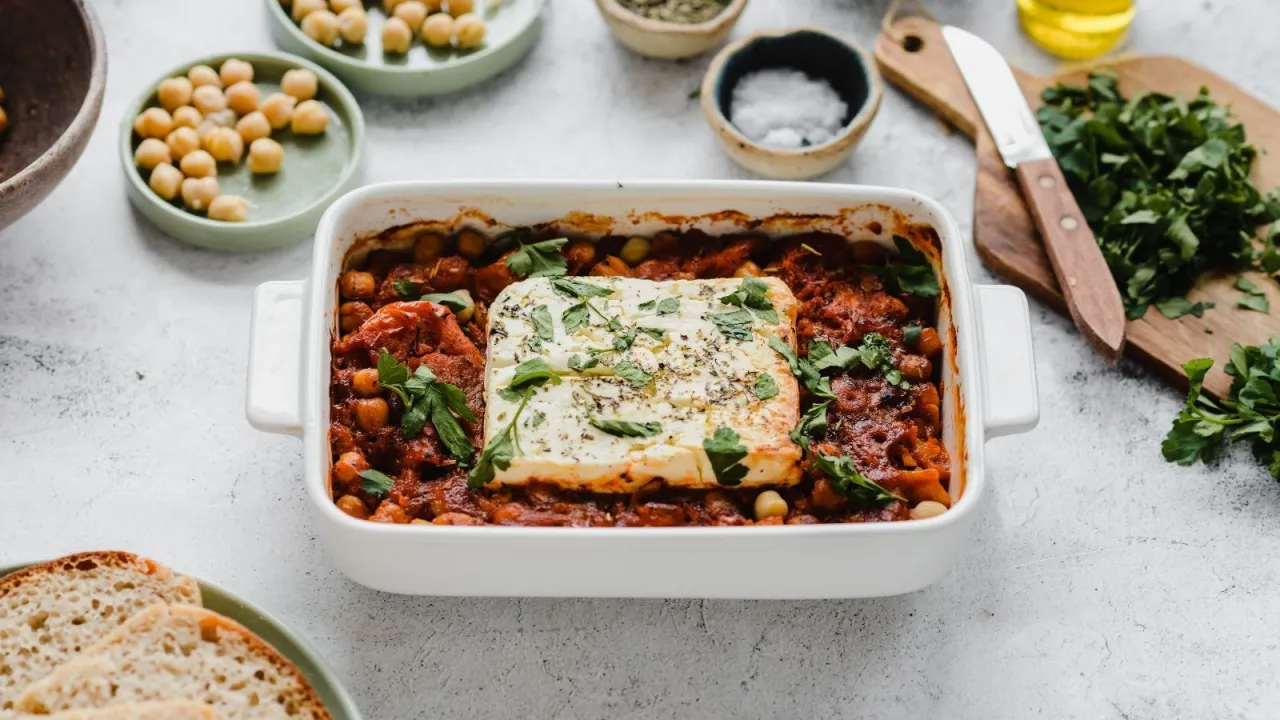 Zapiekanka z ciecierzycy gotowe danie