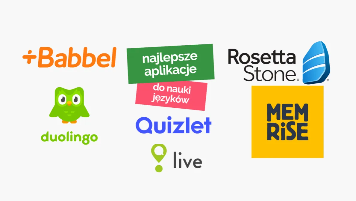 Aplikacje do nauki język&oacute;w Anki Quizlet Memrise Duolingo