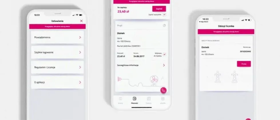 M&oacute;j Tauron podaj odczyt gazu ekran