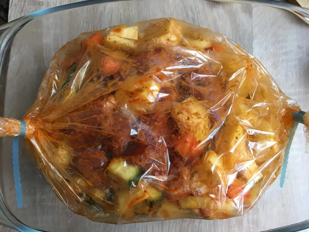 kark&oacute;wka pieczona w rękawie