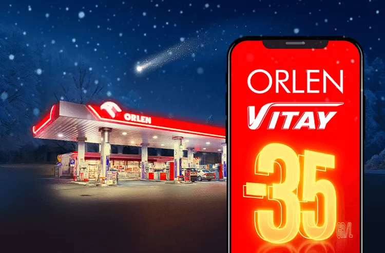 Aplikacja Orlen Vitay promocje paliwo