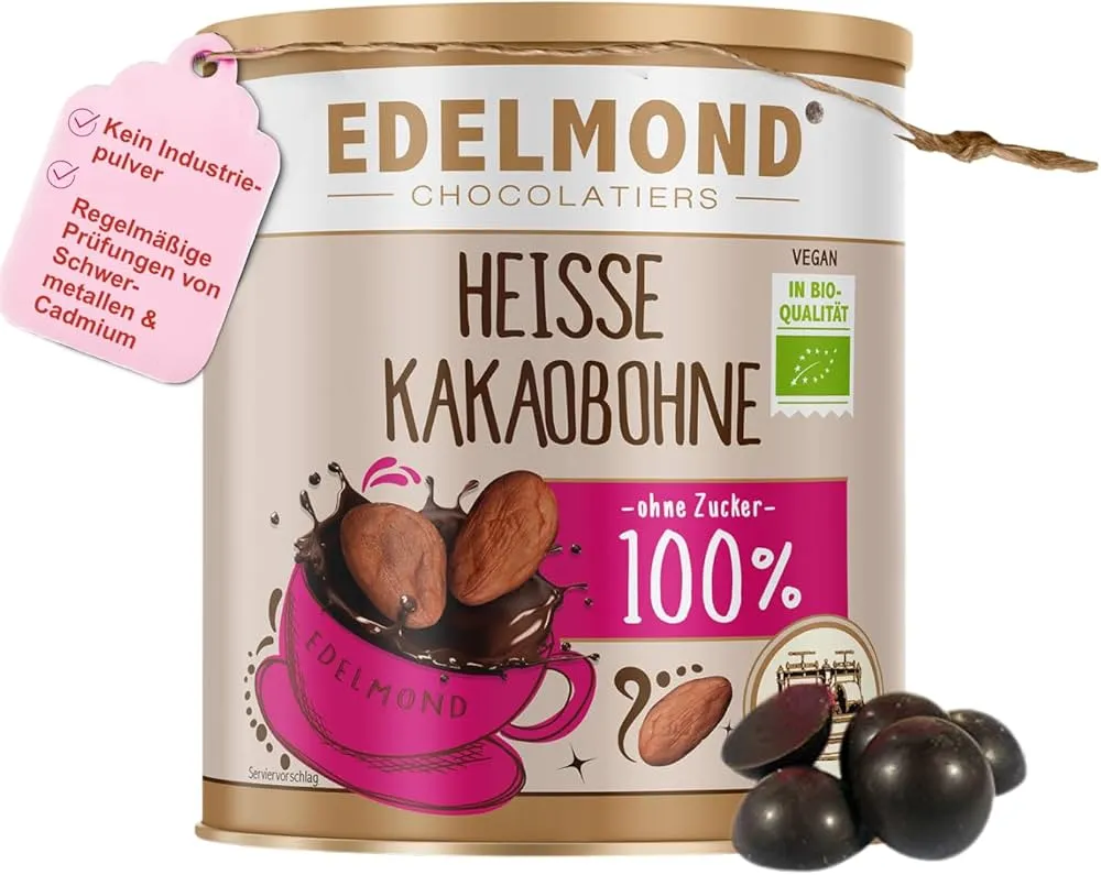 ziarna kakao i proszek kakaowy bez cukru