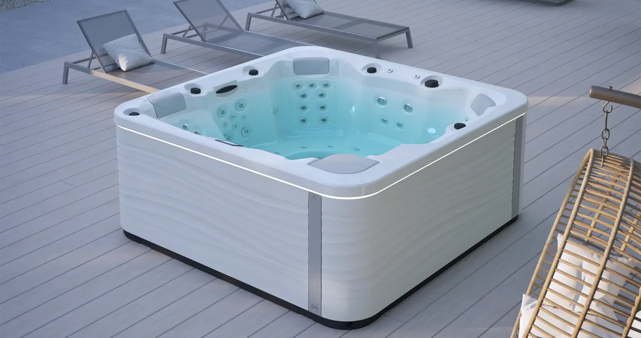 energooszczędna wanna spa izolacja pompa ciepła