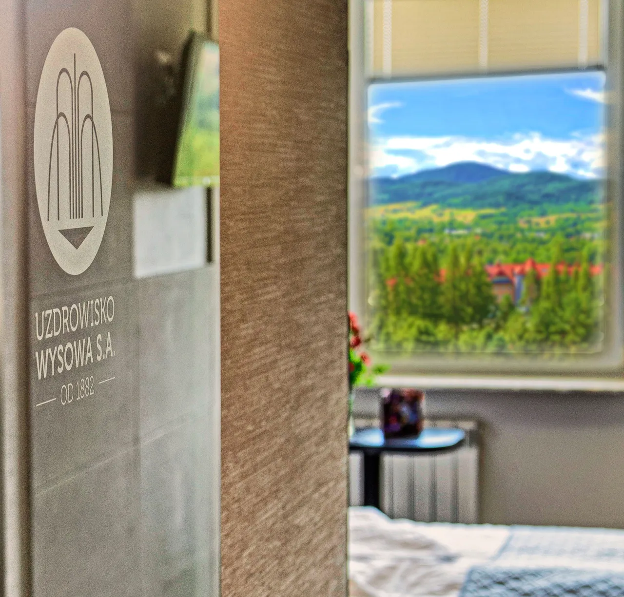 Wnętrze sanatorium Wysowa-Zdr&oacute;j