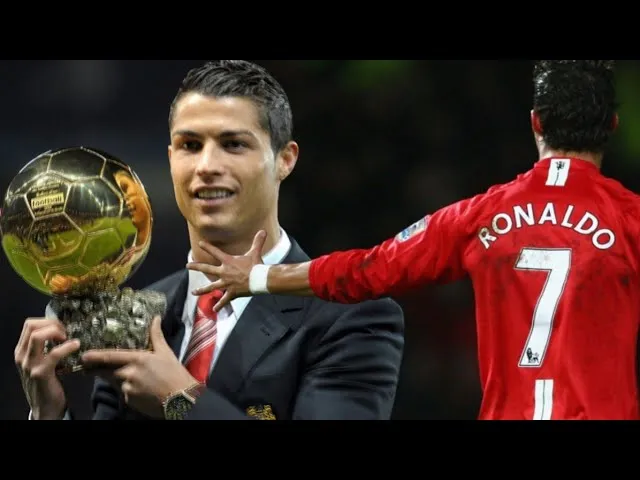 Cristiano Ronaldo Złota Piłka 2008 Manchester United