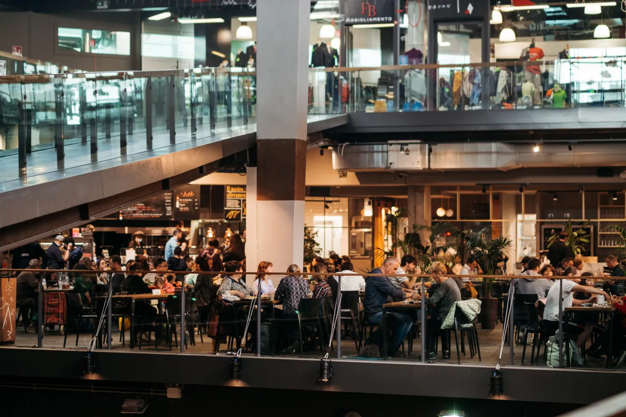 Mercato Centrale Torino food court