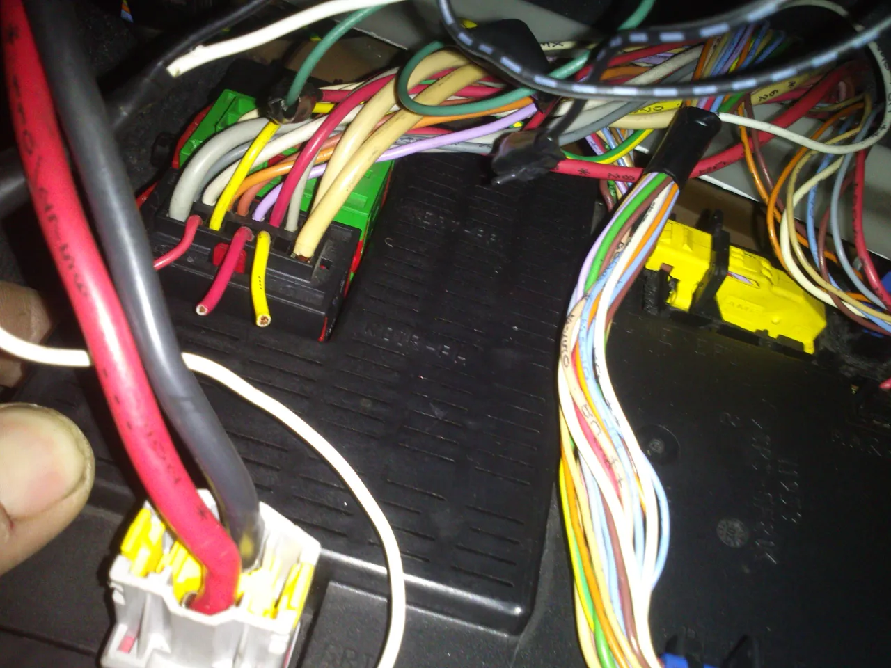 Citroen Xsara demontaż osłon BSI