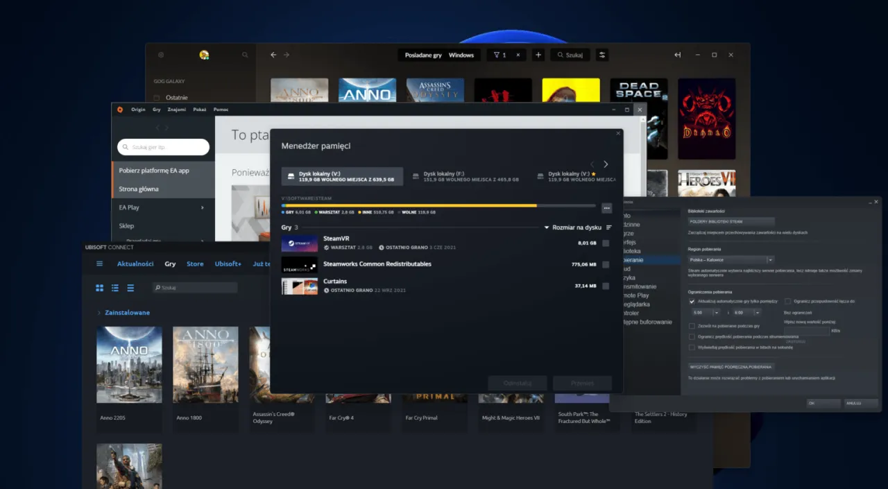 Zdjęcie Jak przenieść grę na inny dysk w Steam bez ryzyka utraty postępów