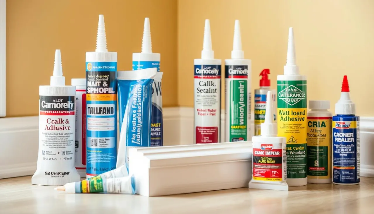 Rodzaje klej&oacute;w do listew przypodłogowych