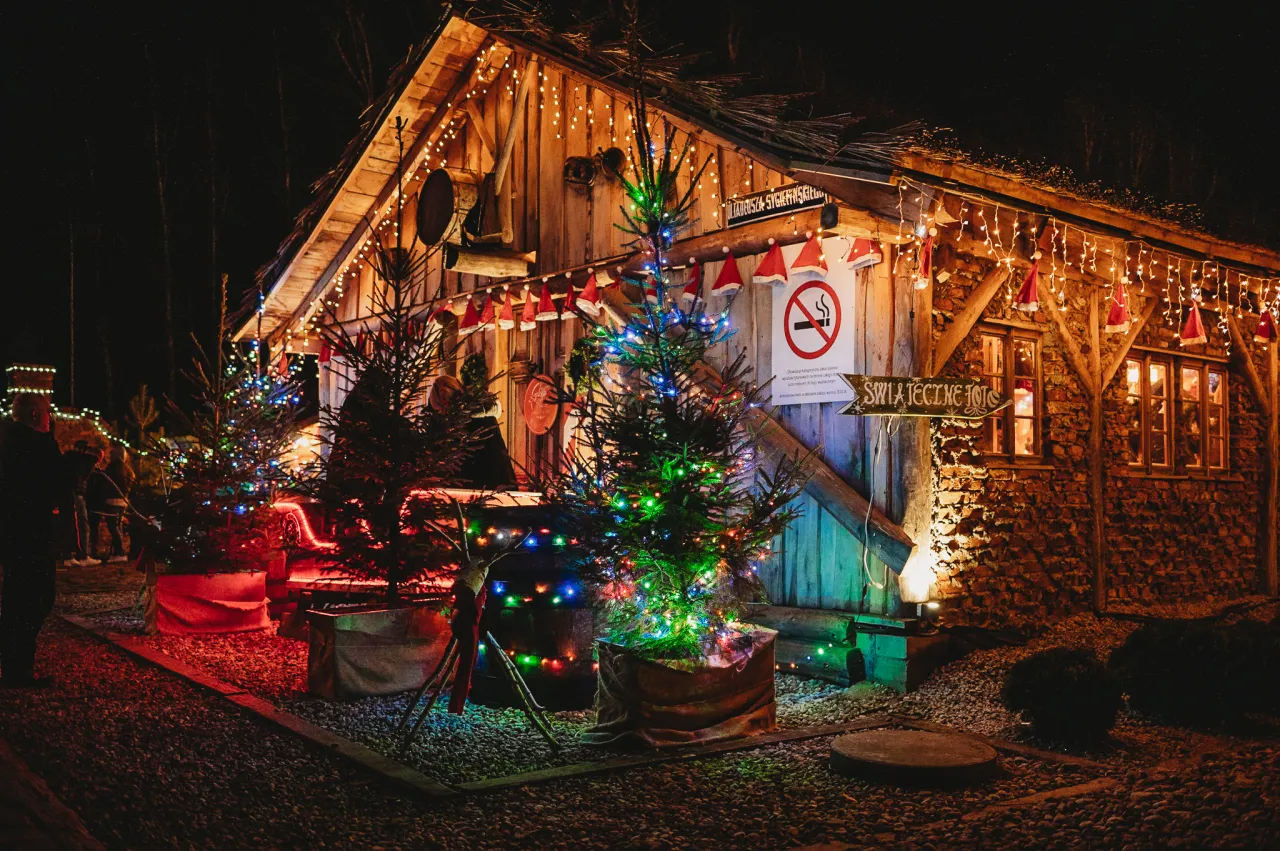 Wioska Świętego Mikołaja Skansen Bicz atrakcje dzieci