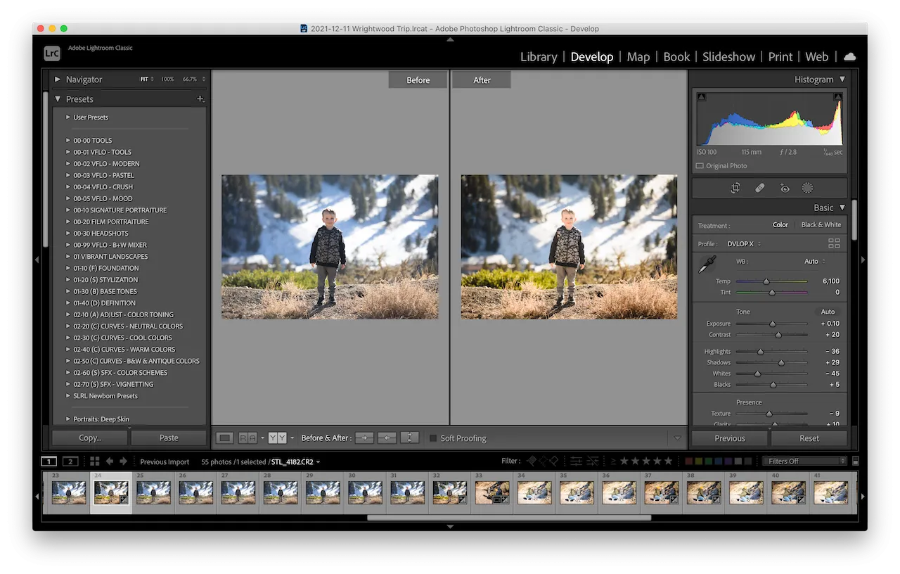 Por&oacute;wnanie Lightroom i Photoshop