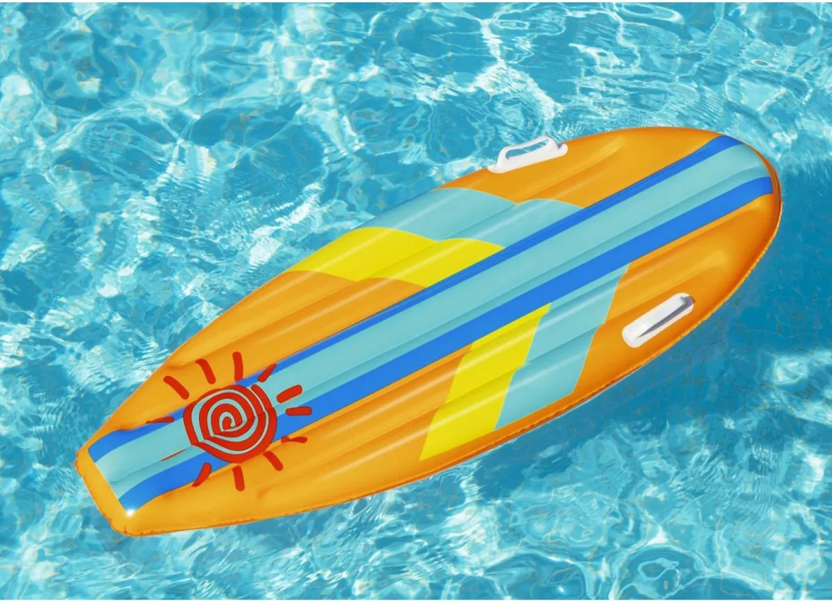 deska do pływania dla dzieci z uchwytami kolorowa