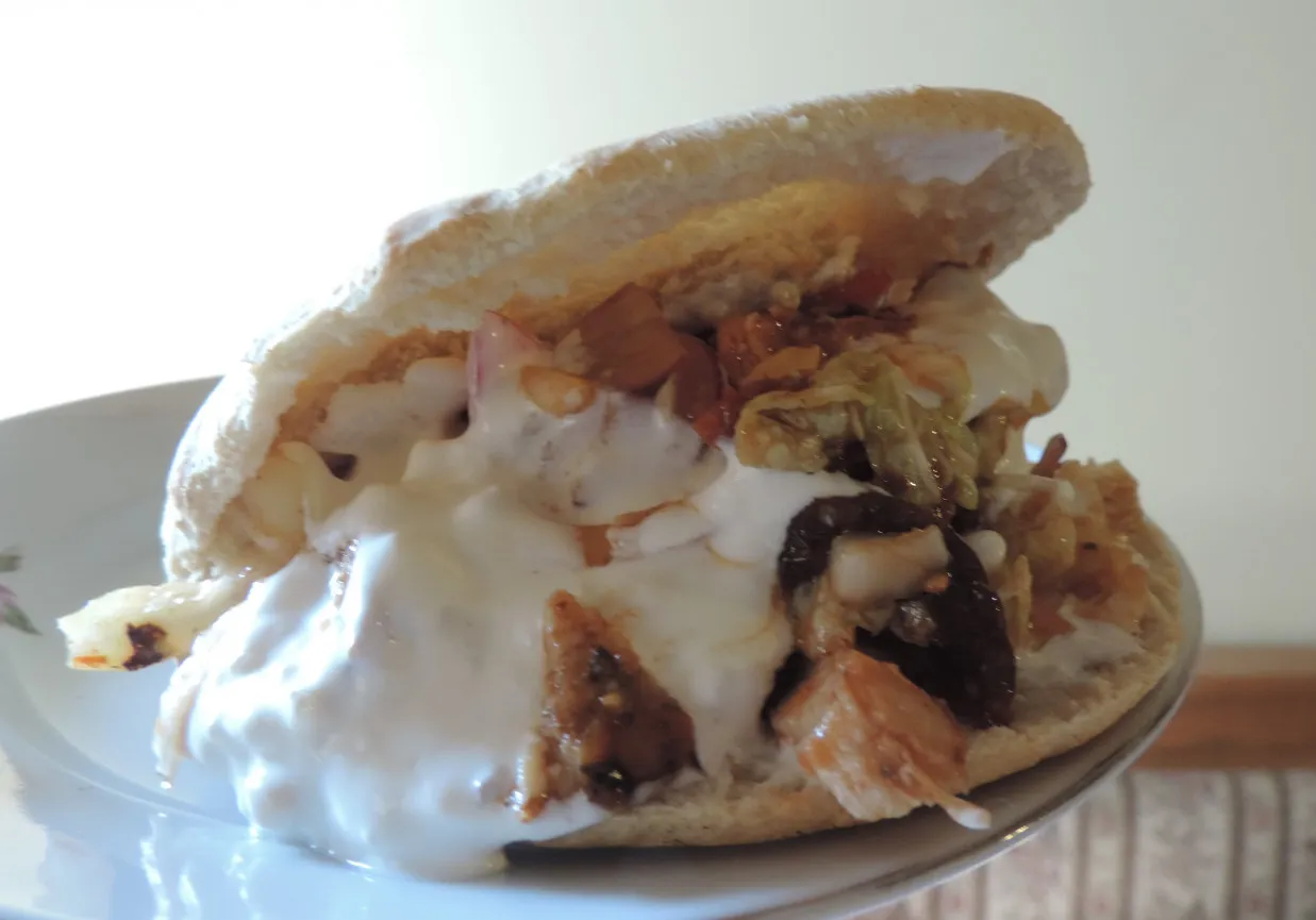 kebab sos konsystencja, rozcieńczanie sosu kebab