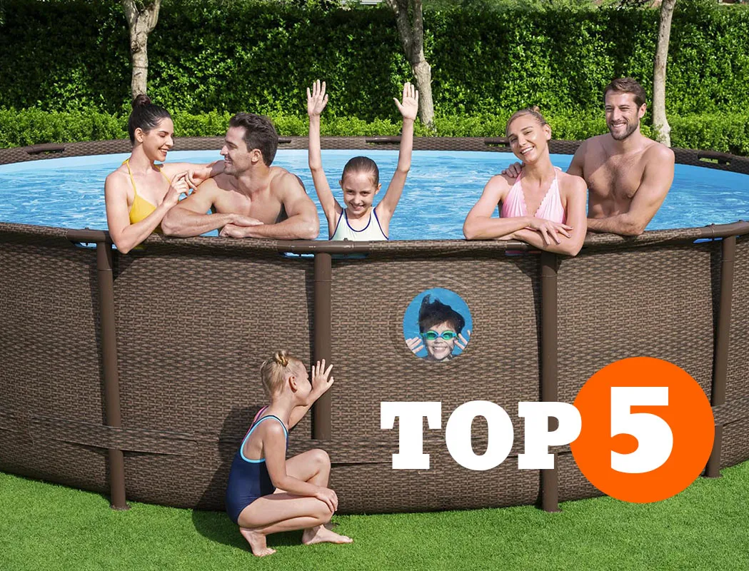 ranking basen&oacute;w ogrodowych stelażowych rozporowych dla dzieci