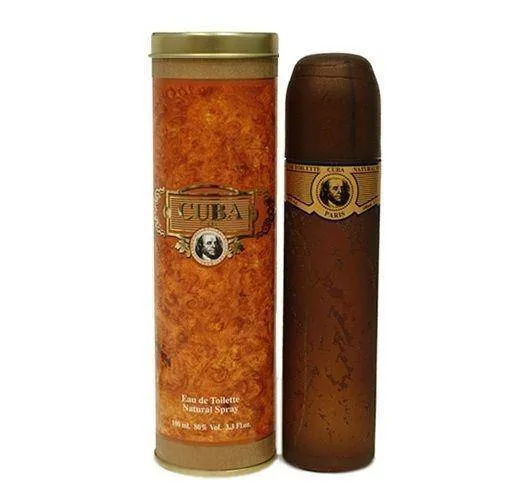 męskie perfumy Cuba Gold na p&oacute;łce sklepowej