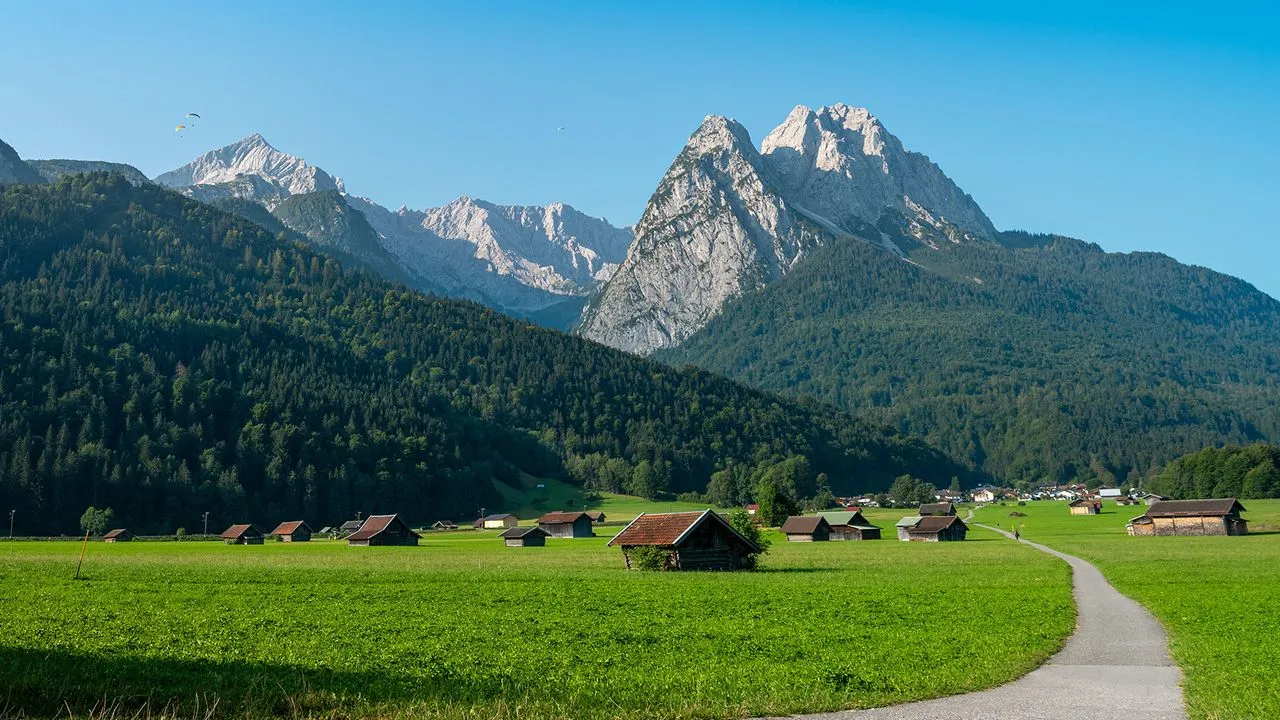 Vielfältige Berglandschaften Deutschland