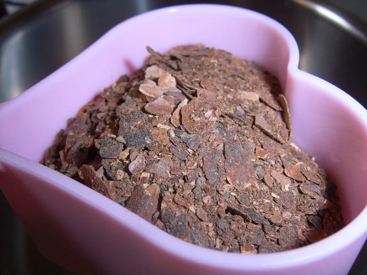 Parzenie łusek kakao krok po kroku