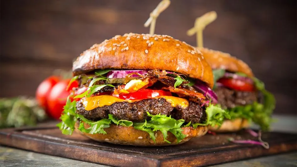 Schemat składania burgera