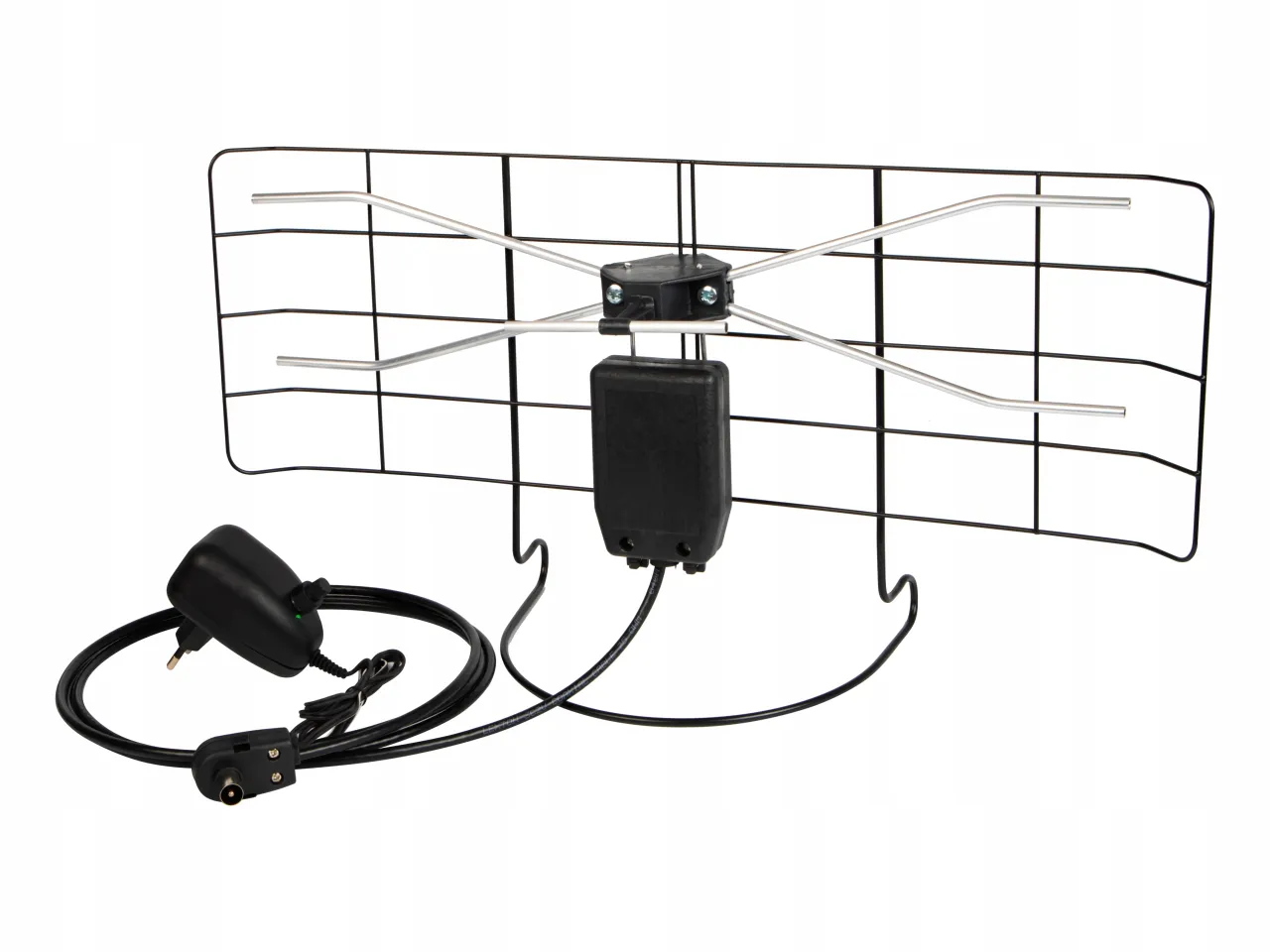 Antena pokojowa ze wzmacniaczem w mieszkaniu