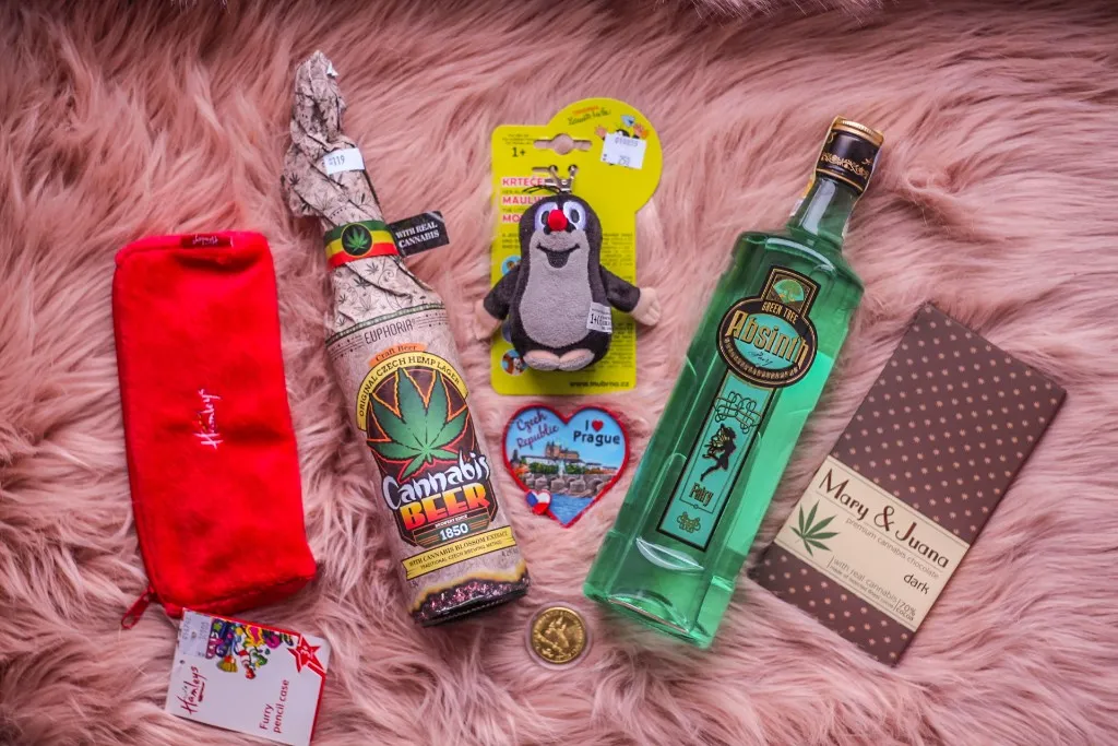 Czeskie alkohole pamiątki