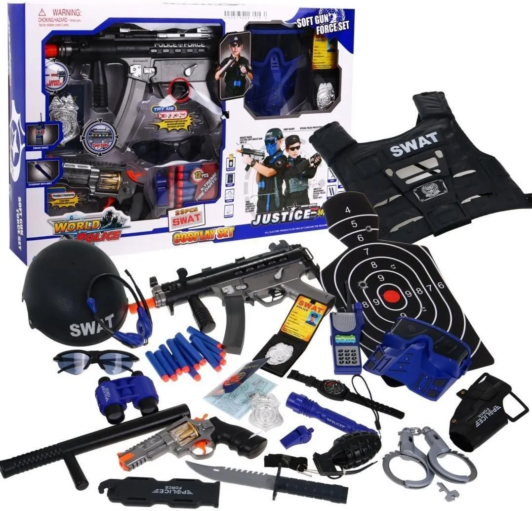 zabawki policyjne dla różnych grup wiekowych