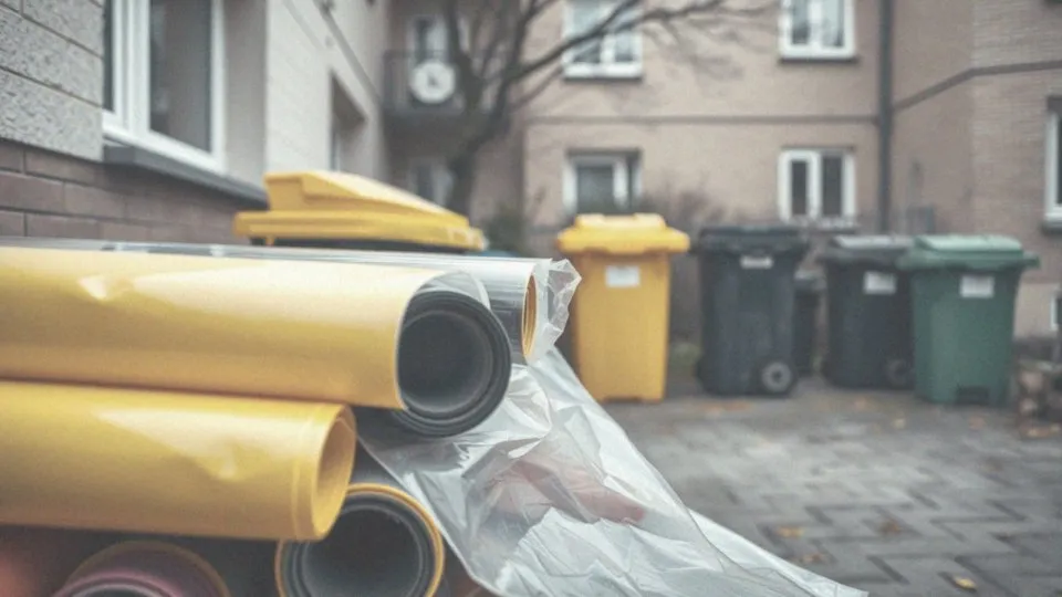 Zdjęcie Gdzie wyrzucić folię po malowaniu? Sprawdź, by nie marnować!