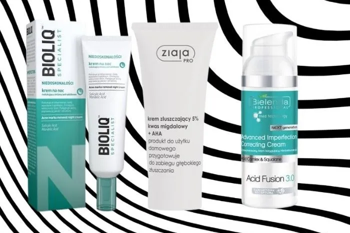 kosmetyki na pryszcze podskórne składniki aktywne